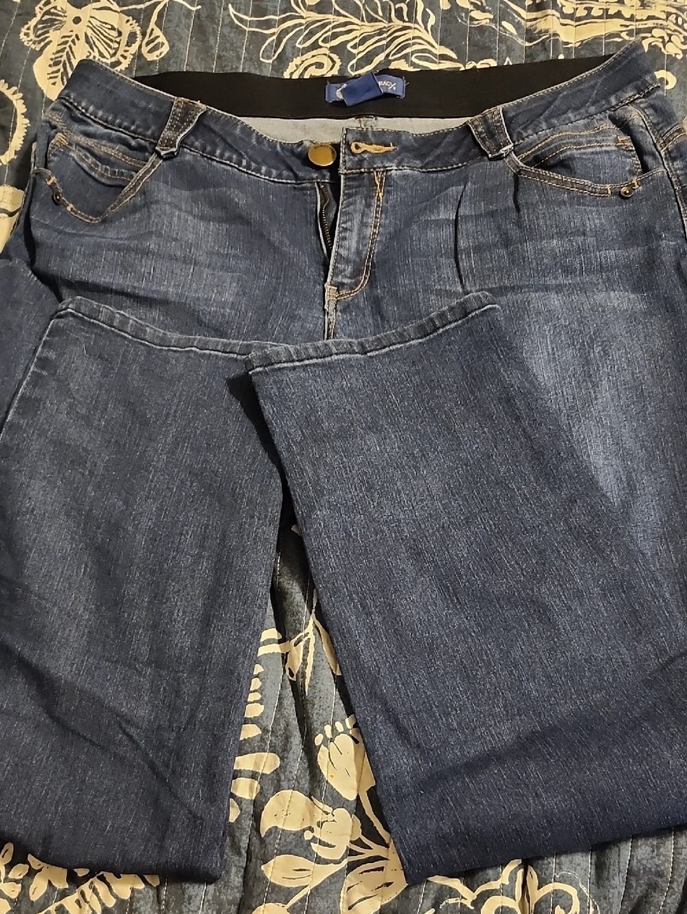 Democracy AbsolutionsDark Wash Straight-Leg Jeans - Blue
